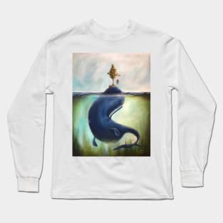 The attentive Whale Long Sleeve T-Shirt